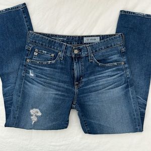 AG denim ex-boyfriend slouchy slim